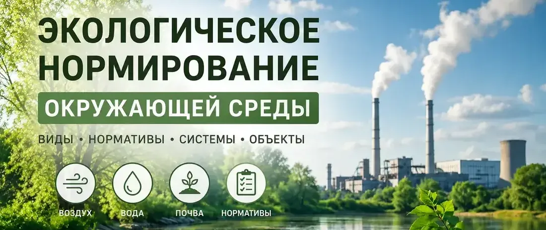 Экологическое нормирование окружающей среды на заводе